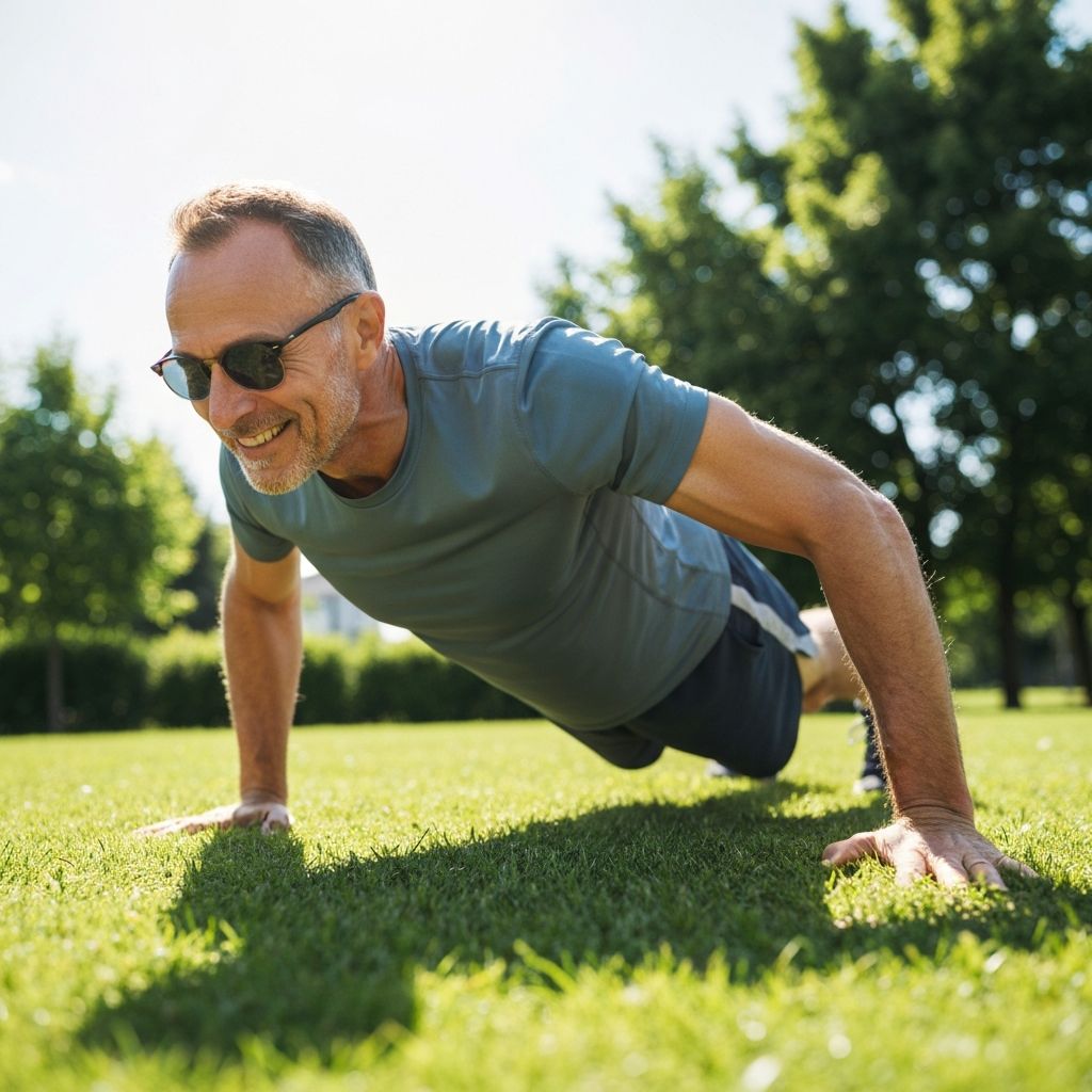 Aktywny mężczyzna po 50